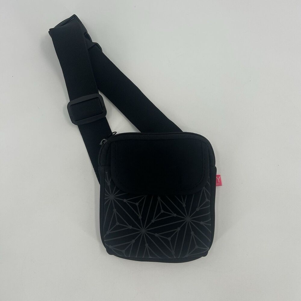 My Tagalongs Small Crossbody Bag Women's Lightweight Purse Black Pink
